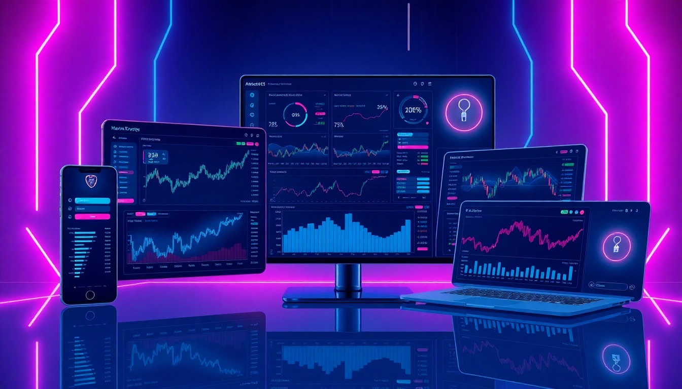 Comprehensive AICoin crypto trading platform interface with real-time charts and alerts for secure investing.