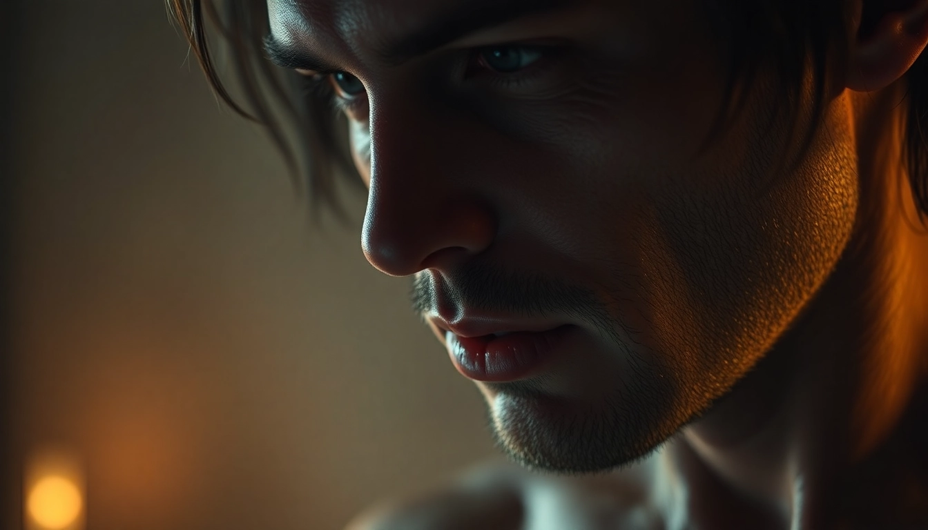 Visual showcasing a hyper-realistic nsfw ai generator creating detailed adult art with emotional depth and clarity.
