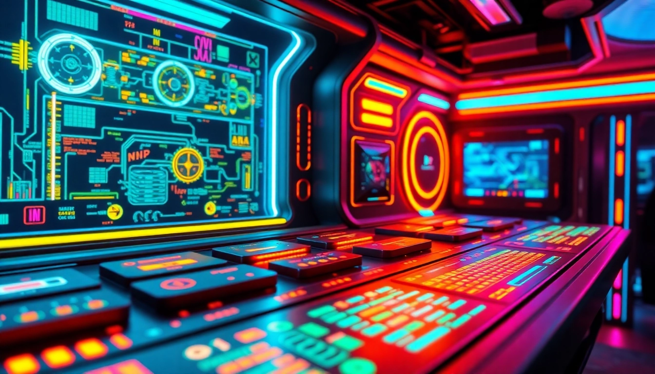 Interactive NSFW AI generator no limit showcasing futuristic tech with glowing controls and immersive visuals for unrestricted content creation.
