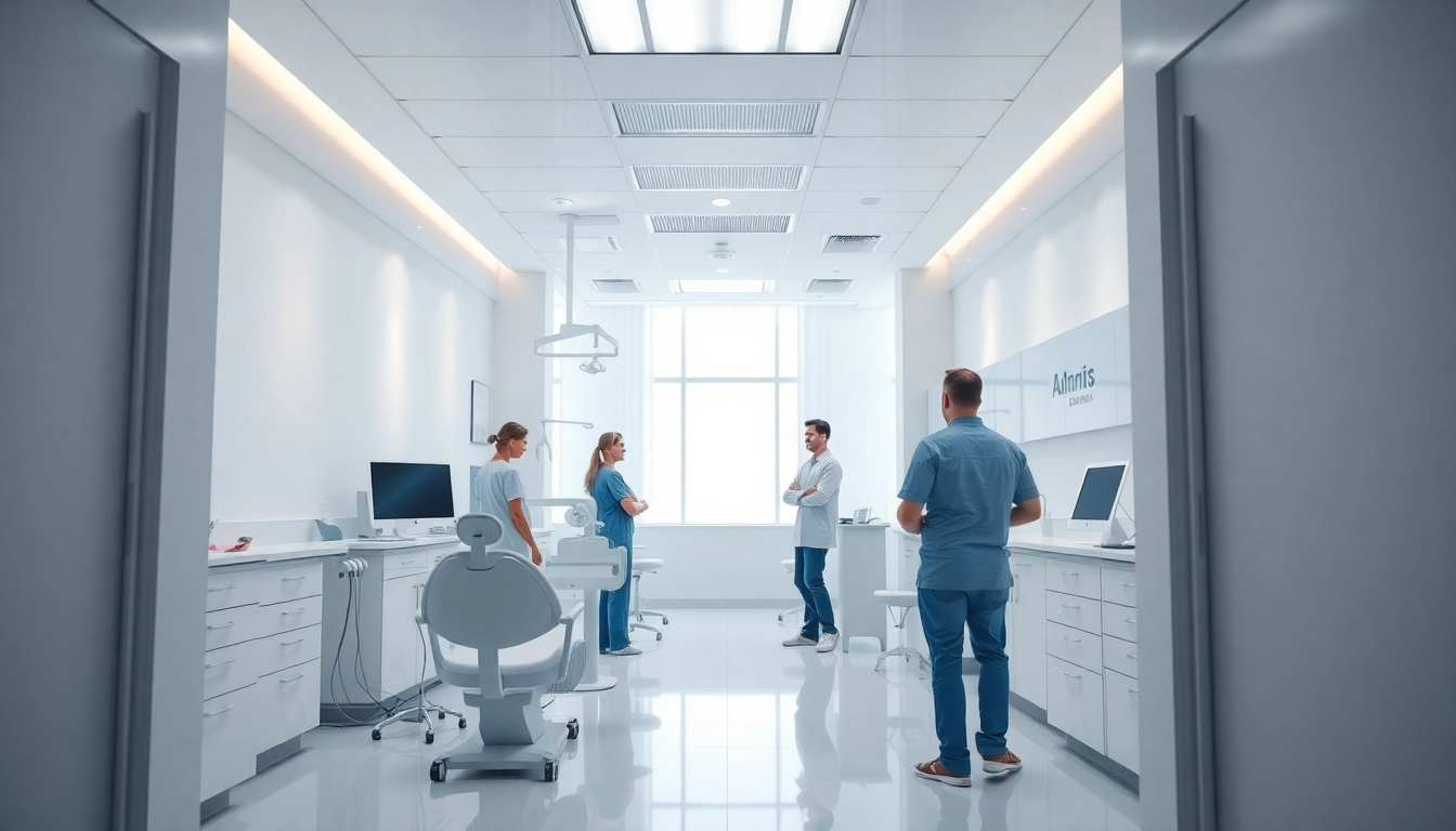 Ventura Bright Dental team providing friendly dental care in a welcoming, modern clinic setting