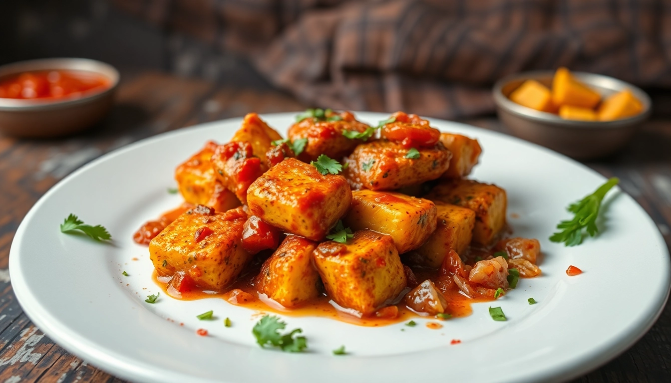 Delicious Ready to Eat Paneer Tikka Lababdar served on a plate with garnish, appealing and